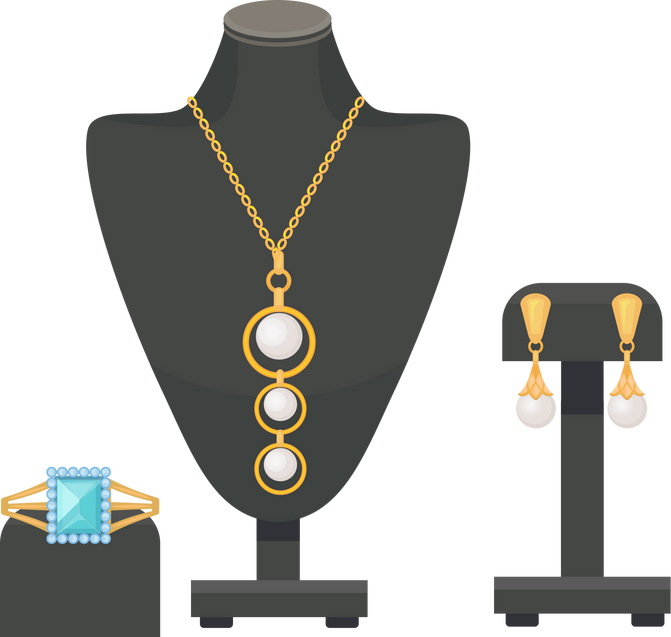 jewelry shop beauty items